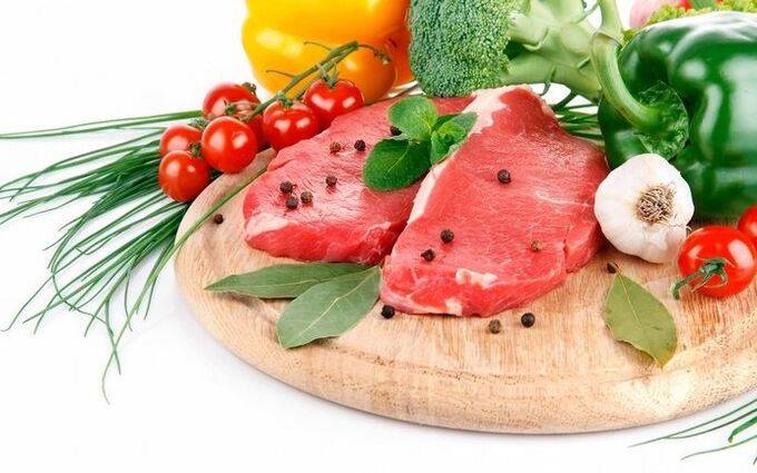 Angemessene Ernährung für Osteochondrose